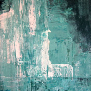 「Iceberg」というタイトルの絵画 Antonio Zamariolaによって, オリジナルのアートワーク, アクリル