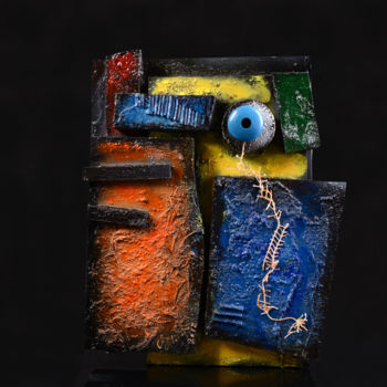 Sculpture titled "Sans titre" by Antonio Zamariola, Original Artwork, Mixed Media