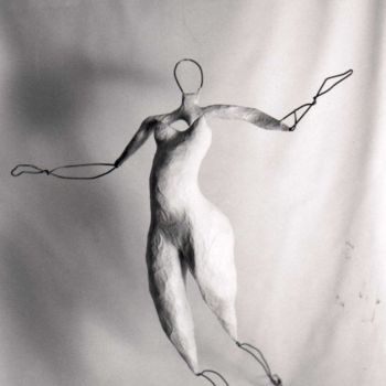 Installation titled "Femme balancoire" by Zampo, Original Artwork