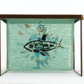 Escultura intitulada "4 - Garbage saturat…" por Zampo, Obras de arte originais
