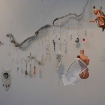 Инсталляция под названием "Icy branches" - Zampo, Подлинное произведение искусства