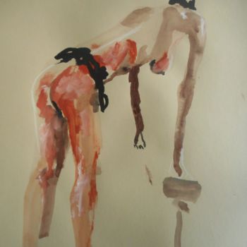 Malerei mit dem Titel "Et si" von Ruddy Zara, Original-Kunstwerk, Acryl