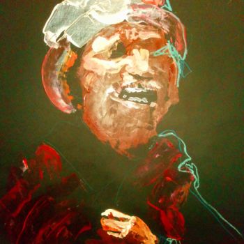 Pittura intitolato "Human" da Ruddy Zara, Opera d'arte originale, Acrilico