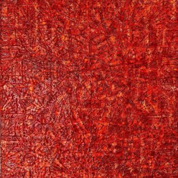 Картина под названием "Новая Кровь" - Зария Рай, Подлинное произведение искусства, Акрил