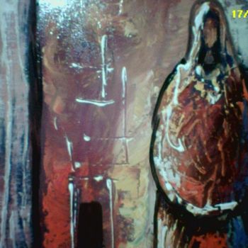 Pintura intitulada "Maria" por Zavalakora, Obras de arte originais