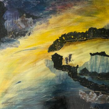 Pittura intitolato "Imaginaire" da Zdenka Palkovic, Opera d'arte originale, Collages