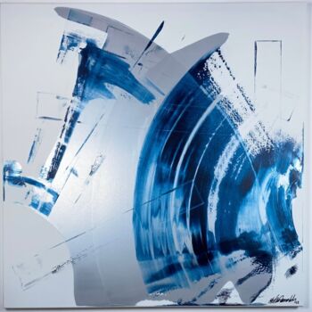 Ζωγραφική με τίτλο "Abstraction acrylic…" από Pods Inspirations -  Beksinski, Αυθεντικά έργα τέχνης, Ακρυλικό Τοποθετήθηκε σ…