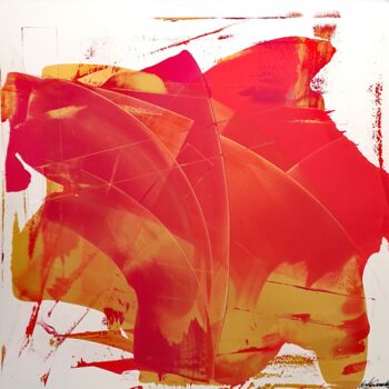 Malerei mit dem Titel "Parscha Mirghawamed…" von Pods Inspirations -  Beksinski, Original-Kunstwerk, Acryl Auf Keilrahmen au…