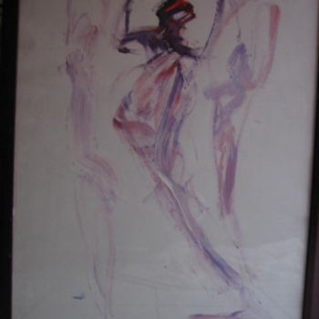 Malerei mit dem Titel "Tänzerinnen" von Zebra, Original-Kunstwerk