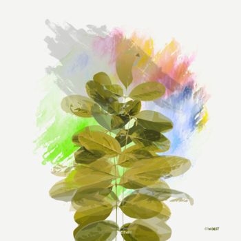 Arte digitale intitolato "Twigs" da Zelko Radic, Opera d'arte originale, Collages
