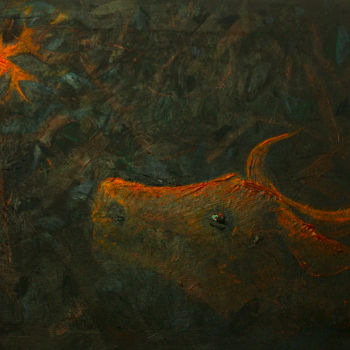 Ζωγραφική με τίτλο "Lost in the woods c…" από Zenya Gorlik, Αυθεντικά έργα τέχνης, Ακρυλικό