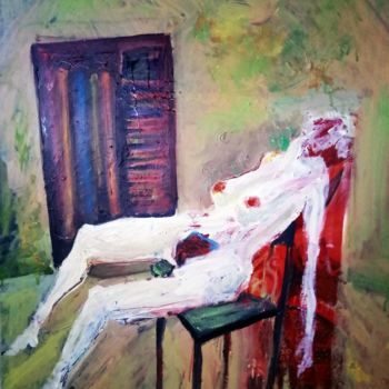 Pittura intitolato "Wardrobe." da Zenya Gorlik, Opera d'arte originale, Acrilico