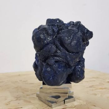 Sculpture intitulée "Délit de faciès" par Zenzivi Nora Yahiaoui, Œuvre d'art originale, Argile