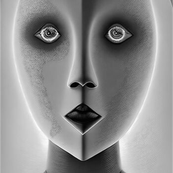 Arts numériques intitulée "pouty pout" par Zeyan Zyrus, Œuvre d'art originale, Peinture numérique