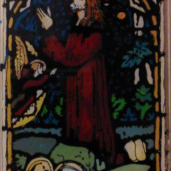 "Jesus Figure Painte…" başlıklı Tablo Zgfalil tarafından, Orijinal sanat