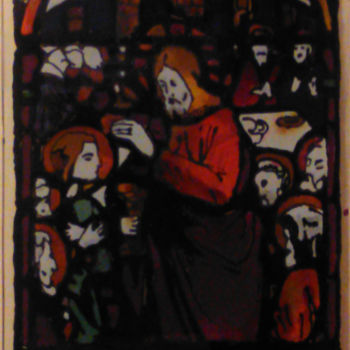 "Jesus Figure Painte…" başlıklı Tablo Zgfalil tarafından, Orijinal sanat, Diğer