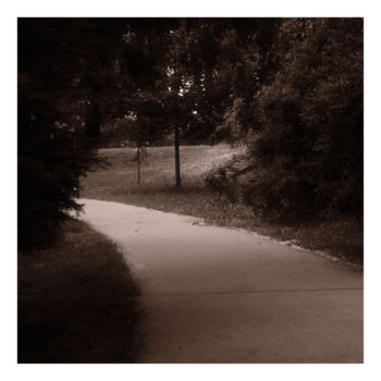 Photography titled "Park Path" by Zheka Khalétsky, Original Artwork, Non Manipulated Photography