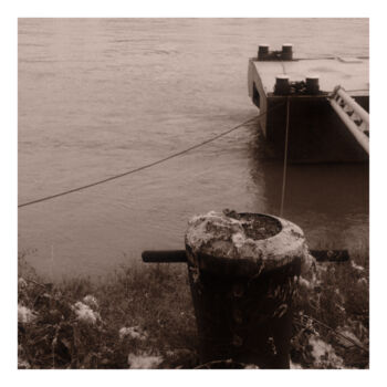 Fotografie getiteld "Riverbank Scene" door Zheka Khalétsky, Origineel Kunstwerk, Niet gemanipuleerde fotografie