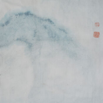 绘画 标题为“Smoky Clouds in Lak…” 由志泽 吕, 原创艺术品, 颜料
