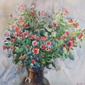 Pintura intitulada "Gift" por Juliya Zhukova, Obras de arte originais, Óleo