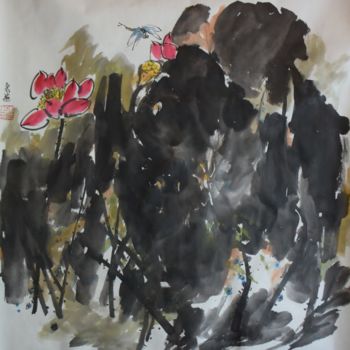 Peinture intitulée "dsc-1239.jpg" par Yan Zhu, Œuvre d'art originale