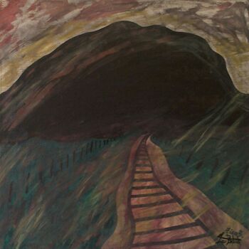 Malerei mit dem Titel "Morro" von Zico Batista, Original-Kunstwerk, Acryl
