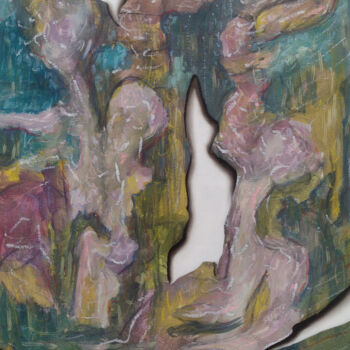 Pintura titulada "HEOL12552" por Ziemowit Fincek, Obra de arte original, Oleo Montado en Bastidor de camilla de madera
