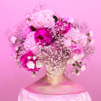 Photography titled "Scent of pink" by Ziesook You, Original Artwork, Digital Photography