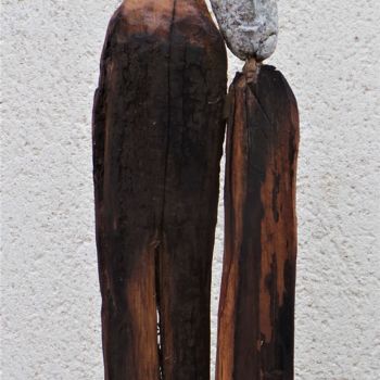 Sculpture titled "20171203-142318.jpg" by Dominique Gratini, Original Artwork, Wood