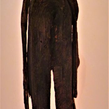 Skulptur mit dem Titel "20180104-162651.jpg…" von Dominique Gratini, Original-Kunstwerk, Holz