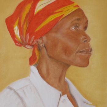 Malerei mit dem Titel "Mamana" von Zita Dantas, Original-Kunstwerk, Öl