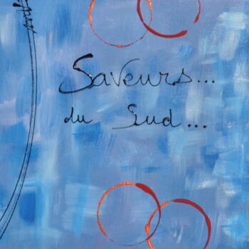 Peinture intitulée "Senteurs et saveurs…" par Ziva Maddie Haentzler Krummenacher, Œuvre d'art originale, Acrylique