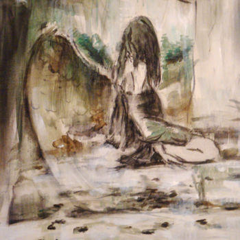 Painting titled "Jaara" by Zlata Maksimovic, Original Artwork, Acrylic