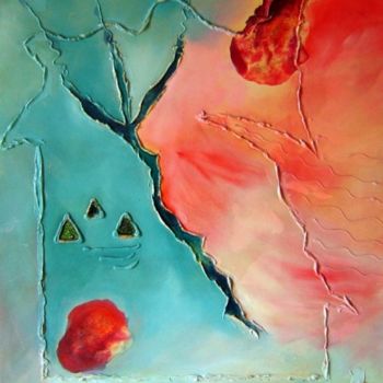 Pintura intitulada "Delta do Nilo" por Zo Lorenzo, Obras de arte originais, Óleo