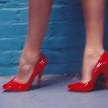 Photography titled "Red Shoes" by Zoltan Buday, Original Artwork