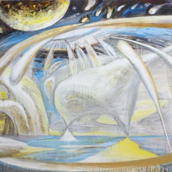 Картина под названием "Эпоха Рыб" - Юрий Цыганов, Подлинное произведение искусства