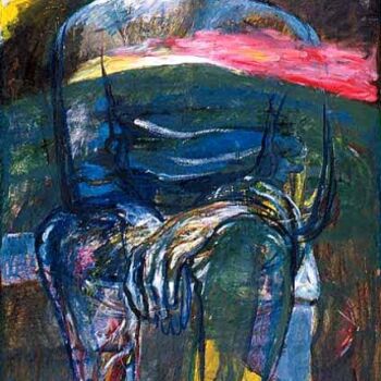 Painting titled "Закат" by Iurii Tsyganov, Original Artwork