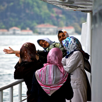 Photographie intitulée "Istanbul chaleureus…" par Zoran Sojic, Œuvre d'art originale, Photographie numérique