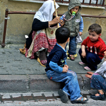 Photographie intitulée "Istanbul chaleureus…" par Zoran Sojic, Œuvre d'art originale, Photographie numérique