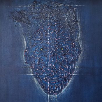 Картина под названием "Filipe" - Zorba, Подлинное произведение искусства, Акрил Установлен на Деревянная рама для носилок