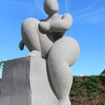 Skulptur mit dem Titel "Dondon : Entre Terr…" von Zorf, Original-Kunstwerk