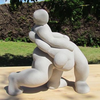 Skulptur mit dem Titel "Danse Sauvage" von Zorf, Original-Kunstwerk