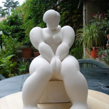 Sculpture titled "Elle est Elle" by Zorf, Original Artwork