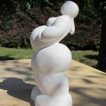 Sculpture titled "La Mère, d'où naqui…" by Zorf, Original Artwork