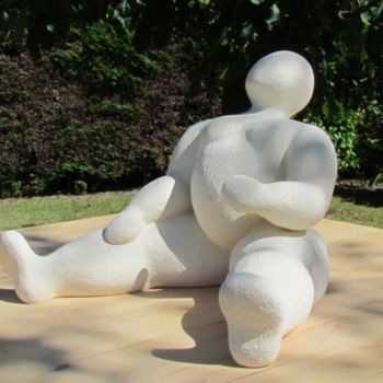 Escultura intitulada "Jules regardant les…" por Zorf, Obras de arte originais