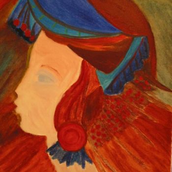 Painting titled "Ma Marianne" by Zorica Champs, Original Artwork