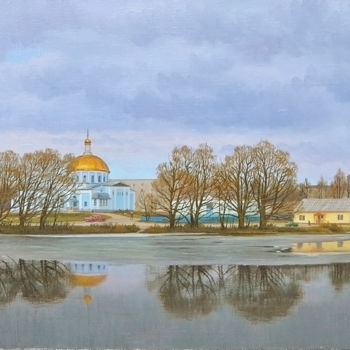 Pintura intitulada "Киров весенний" por Aleksandr Zoriukov, Obras de arte originais, Óleo