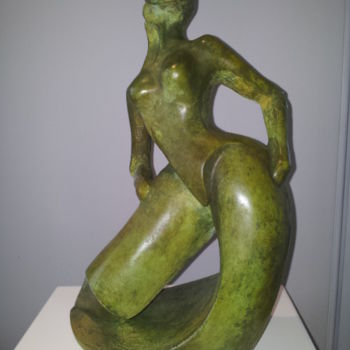 Sculpture intitulée "SWING" par Zou.Sculpture, Œuvre d'art originale, Bronze
