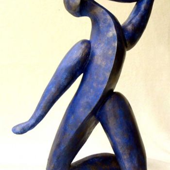 「Samba」というタイトルの彫刻 Zou.Sculptureによって, オリジナルのアートワーク, 樹脂