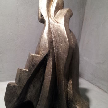 Sculpture intitulée "minerale-2.jpg" par Zou.Sculpture, Œuvre d'art originale, Terre cuite